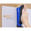 Bostitch InPower Spring-Powered Antimicrobial Desktop Stapler - 20 Sheets Capacity - 210 Staple Capacity - Full Strip - 1 Each - Blue