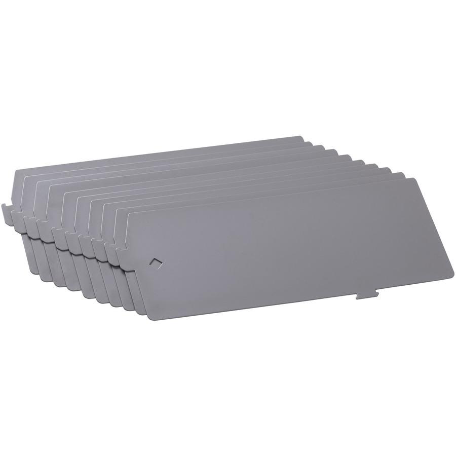Lorell Lateral File Divider Kit - Gray