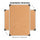 Lorell Corkboard - 24'' Board Height x 36'' Board Width - Silver Cork, Brown Surface - Durable, Resist Warping, Laminated, Resilient - Aluminum Frame - 1 Each