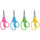 Westcott 5'' Pointed Kid Scissors - 5'' Blade Length - 5'' Overall Length - Stainless Steel - Pointed Tip - Assorted - 30 / Pack