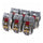 Scotch Box Lock Dispenser Packaging Tape - 22.20 yd Length x 1.88'' Width - Clear - Dispenser Included - 6 Rolls/Pack - 6 / Pack