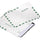 Survivor 6 x 9 DuPont Tyvek First Class Border Catalog Mailers with Self-Seal Closure - First Class Mail - #1 - 6'' Width x 9'' Length - 14 lb - Peel & Seal - Tyvek - 100 / Box - White - SURVIVOR