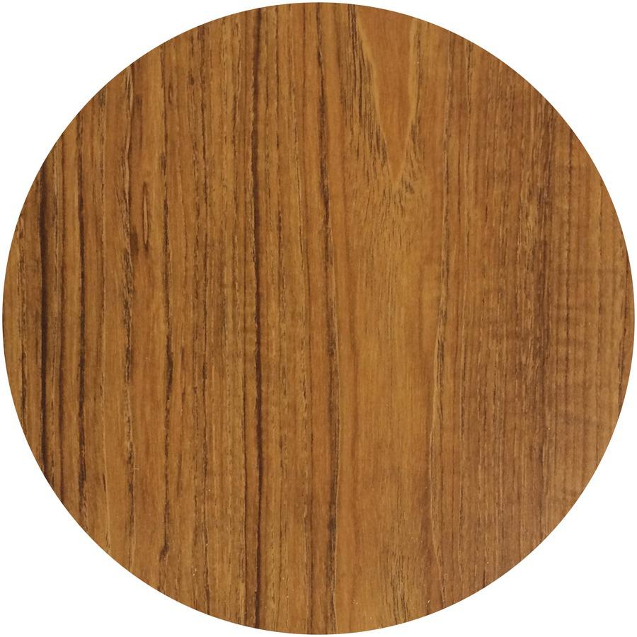 Lorell Fortress Series 66'' Right-Pedestal Desk - Oak Laminate Rectangle Top - 30'' Table Top Length x 66'' Table Top Width x 1.13'' Table Top Thickness - 29.50'' Height - Assembly Required - Oak, Putty -