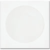 Quality Park Tech-No-Tear CD/DVD Sleeves - CD/DVD - 4 7/8'' Width x 5'' Length - White - Paper - 100 / Box