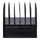 Lorell Mesh Desk Organizer - 8 Compartment(s) - Sturdy - Powder Coated - Black - Steel - 1 Each