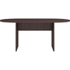 Lorell Essentials Oval Conference Table - 72'' x 36'' x 1.3'' x 29.5''