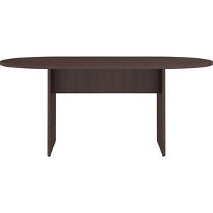 Lorell Essentials Oval Conference Table - 72'' x 36'' x 1.3'' x 29.5''