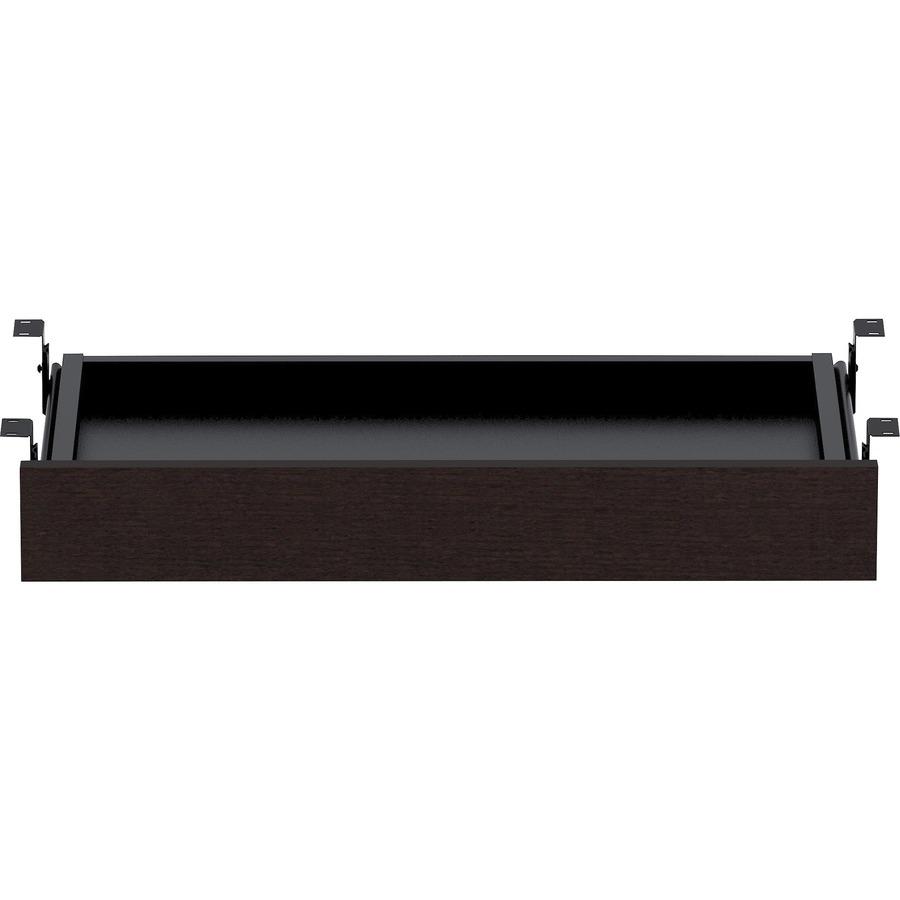 Lorell Universal Center Drawer - 28.4'' x 16.7''5.1'' - Finish: Espresso