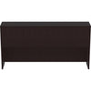 Lorell Essentials Series Stack-on Hutch - 72'' x 15'' x 36'' Hutch - 4 Door(s) - Finish: Espresso