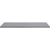 Lorell Revelance Conference Rectangular Tabletop - 59.9'' x 47.3'' x 1'' x 1'' - Material: Laminate - Finish: Weathered Charcoal