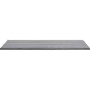 Lorell Revelance Conference Rectangular Tabletop - 59.9'' x 47.3'' x 1'' x 1'' - Material: Laminate - Finish: Weathered Charcoal