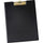 Cardinal 252 610 Letter Pad Folio - 8 1/2'' x 11'' - 100 Sheet Capacity - 1 Inside Front Pocket(s) - Vinyl, Polyvinyl Chloride (PVC) - Black - 1 Each
