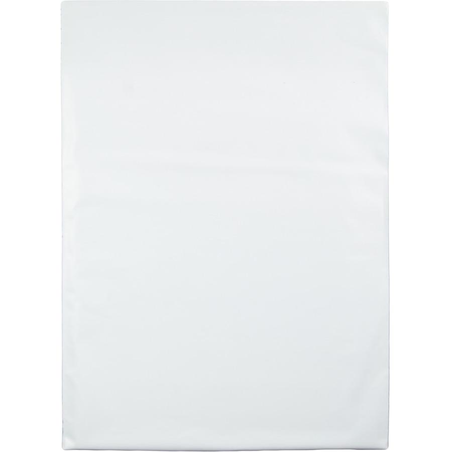 Quality Park White Poly Mailing Envelopes - Catalog - 14'' Width x 19'' Length - Self-sealing - Polyethylene - 100 / Pack - White