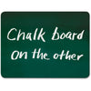 Creativity Street 2-in-1 Personal Combo Board - 12'' (1 ft) Width x 9'' (0.8 ft) Height - Dark Green Surface - 10 / Pack