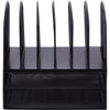 Lorell Mesh Desk Organizer - 8 Compartment(s) - Sturdy - Powder Coated - Black - Steel - 1 Each