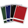 TOPS Gregg-ruled Steno Book - 80 Sheets - Wire Bound - 15 lb Basis Weight - 6'' x 9'' - 1.25'' x 9'' x 6'' - White Paper - Red, Green, Black, Blue Cover - Durable Cover, Rigid, Chipboard Backing, Acid-free