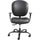 Safco Alday 24/7 Task Chair - Black Polyester Seat - Black Vinyl Back - 5-star Base - Black - 1 Each