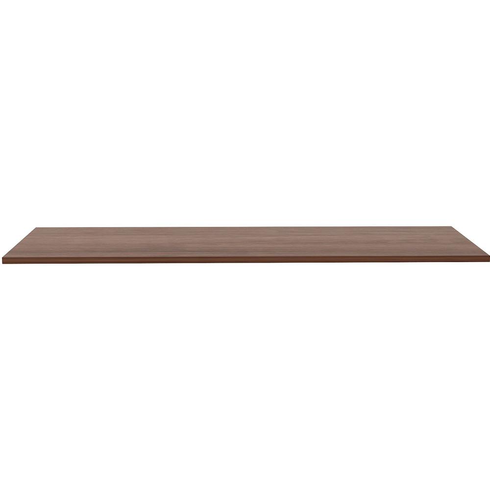 Lorell Relevance Series Tabletop - Walnut Rectangle, Laminated Top - Adjustable Height - 24'' Table Top Width x 72'' Table Top Depth x 1'' Table Top Thickness - Assembly Required - 1 Each