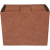 Business Source Letter Recycled Expanding File - 8 1/2'' x 11'' - 31 Pocket - Brown - 30% Recycled - 1 Each