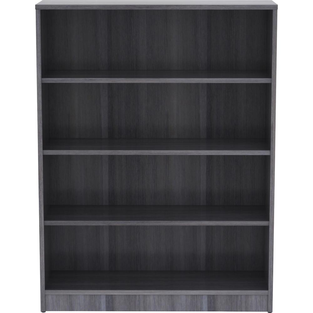 Lorell Laminate Bookcase - 4 Shelf(ves) - 48'' Height x 36'' Width x 12'' Depth - Thermally Fused Laminate - 1 Each