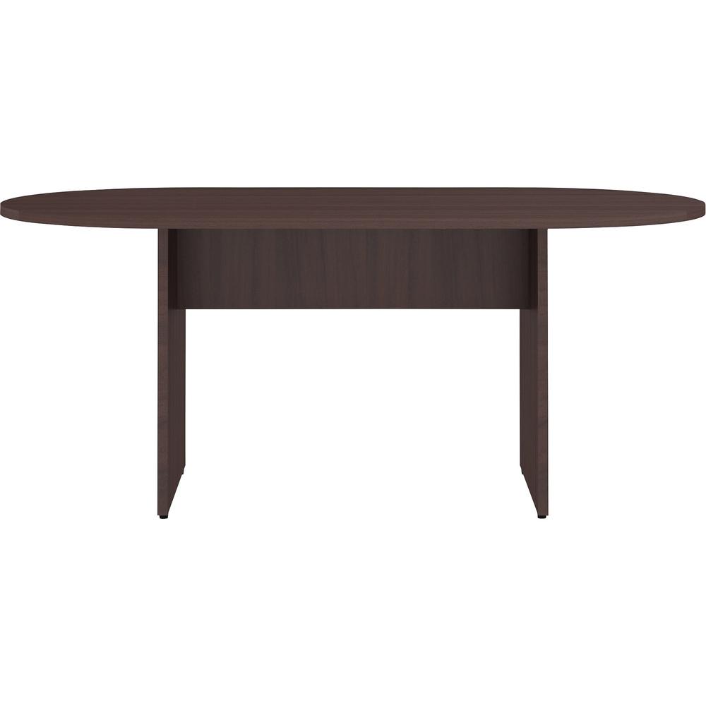 Lorell Essentials Oval Conference Table - 72'' x 36'' x 1.3'' x 29.5''