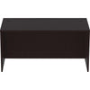 Lorell Essentials Series Rectangular Desk Shell - 60'' x 30''29.5'' Desk Shell, 1'' Top - Finish: Espresso