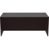 Lorell Essentials Series Rectangular Desk Shell - 72'' x 36''29.5'' Desk Shell, 1'' Top - Finish: Espresso