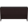 Lorell Essentials Series Stack-on Hutch - 72'' x 15'' x 36'' Hutch - 4 Door(s) - Finish: Espresso