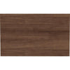 Lorell Adaptable Panel Divider - 24'' Width x 2'' Height x 37'' Depth - Aluminum - Walnut - 1 Each