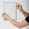 DURABLE The Infoframe - Glass-mountable, Window-mountable - Removable, Both Sides Display, Sturdy, UV Resistant, Heat Resistant, Repositionable - Information, Advertising - 2 / Pack - Durable