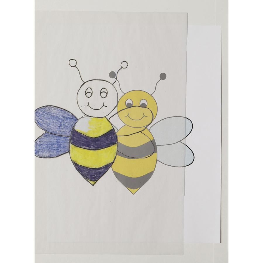 Pacon 96510 Semi-Transparent Tracing Paper - 500 Sheets - Plain - 9'' x 12'' - Lightweight - 500 / Ream
