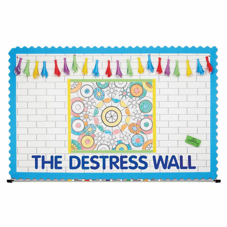 Fadeless Bulletin Board Art Paper - Art Project, Craft Project, School Project, Home Project, Office Project - 3''Height x 48''Width x 50 ftLength - 1 / Roll - Nile Green - Paper - Pacon