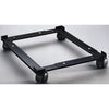 Lorell Commercial-Grade File Caddy - 400 lb Capacity - 4 Casters - Steel - x 16.6'' Width x 11.4'' Depth x 4'' Height - Black - 1 Each