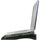 DAC Height and Angle Adjustable Laptop Stand - 2.6'' Height x 11.5'' Width x 13'' Depth - Black
