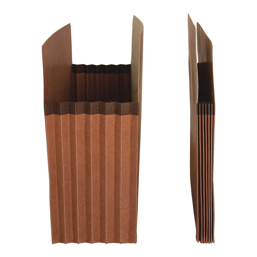 Business Source Letter Recycled File Pocket - 8 1/2'' x 11'' - 1200 Sheets Capacity - 5 1/4'' Expansion - Redrope - Sturdy, Gusset, Durable, Tear Proof - 30% Recycled - 10/Box - 5 / Carton