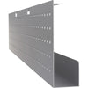 Lorell 60'' Training Table Modesty Panel - 54'' Width x 3'' Depth x 10'' Height - Steel - Metallic Silver