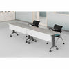 Special-T 47'' Tabletop Acrylite Modesty Panel - 47'' Length x 10'' Height - Acrylic - Frosted White