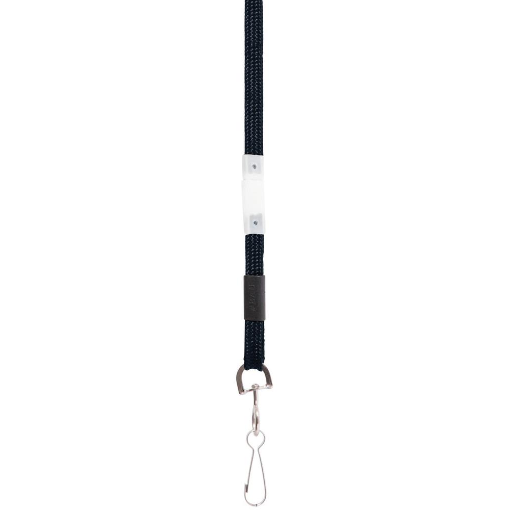 SICURIX Breakaway Lanyard - 12 / Box - 36'' Length - Black - Nylon