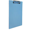 Saunders Acrylic Clipboard - 0.50'' Clip Capacity - 9'' x 12'' - Acrylic - Blue - 1 Each