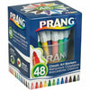 Prang Classic Bullet Tip Art Markers - Bullet Marker Point Style - Assorted - 48 / Pack
