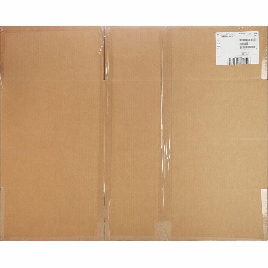 Lorell Crystal-clear Desk Pad - Rectangular - 36'' Width x 20'' Depth - Polyvinyl Chloride (PVC) - Clear