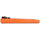 Saunders DeskMate II 00543 Portable Storage Clipboard - 0.50'' Clip Capacity - Storage for Stationary - Bottom Opening - 10'' x 16'' - Polypropylene - Tangerine - 1 Each