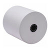 Business Source 1-Ply Pack Adding Machine Rolls - 3'' x 165 ft - 13.80 lb Basis Weight - Sustainable Forestry Initiative (SFI) - Lint-free - White - 12 / Pack