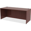 Lorell Essentials Series Rectangular Desk Shell - 72'' x 30''29.5'' Desk, 0.1'' Edge - Material: Laminate - Finish: Mahogany