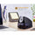 Bostitch Personal Electric Pencil Sharpener - Desktop - 1 Hole(s) - Helical - 4'' Height x 3.5'' Width x 5'' Depth - Black, Silver - 1 Each