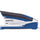 Bostitch InPower Spring-Powered Antimicrobial Desktop Stapler - 28 Sheets Capacity - 210 Staple Capacity - Full Strip - 1/4'' Staple Size - 1 Each - Blue, Silver