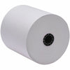 Business Source 1-Ply Pack Adding Machine Rolls - 3'' x 165 ft - 13.80 lb Basis Weight - Sustainable Forestry Initiative (SFI) - Lint-free - White - 12 / Pack