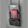 Lorell Hanging Triple Pocket File Set - 3 Pocket(s) - 30% Recycled - Black - Plastic - 1 Each