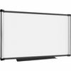 Lorell Magnetic Dry-erase Board - 36'' (3 ft) Width x 24'' (2 ft) Height - Aluminum Steel Frame - Rectangle - Magnetic - Marker Tray - 1 Each