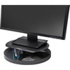 Kensington SmartFit Spin2 Monitor Stand - 40 lb Load Capacity - Flat Panel Display Type Supported - 3.1'' Height x 12.6'' Width x 12.6'' Depth - Desktop - Black - Ergonomic